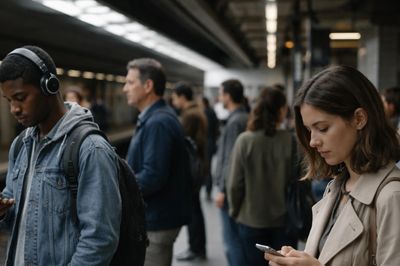 Everyday behavior, repeated often enough to become noticeable.