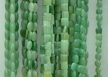Aventurine Beads Rounds and shapes