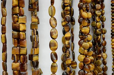 Tiger Eye, Blue Tiger Eye, Red Tiger Eye Beads in rounds and shapes