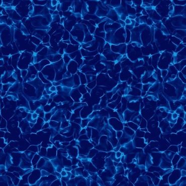 Dark blue water surface with light reflections creating abstract patterns.