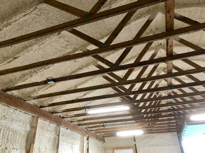 Spray foam insulation contractor Greenshield Insulation out of Mattawan, MI. R7/inch closed cell.