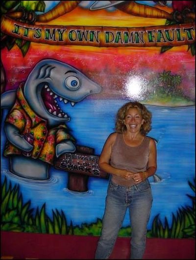 Daena Smoller in New Orleans , leading a HOLLYWOOD SQUARES week-long prize of GHOST EXPEDITIONS