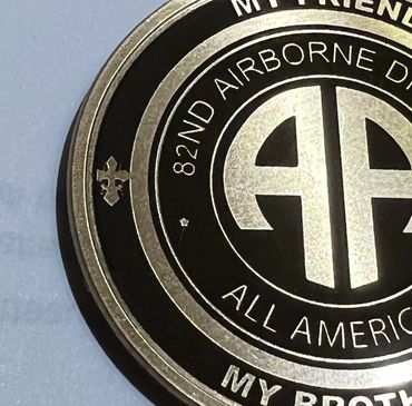 Laser Engraved Coin
