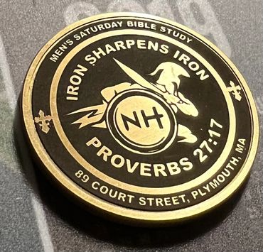 Laser Engraved coin