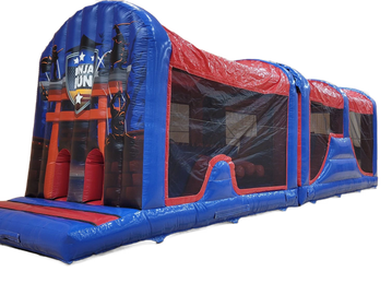 Ninja themed obstacle course