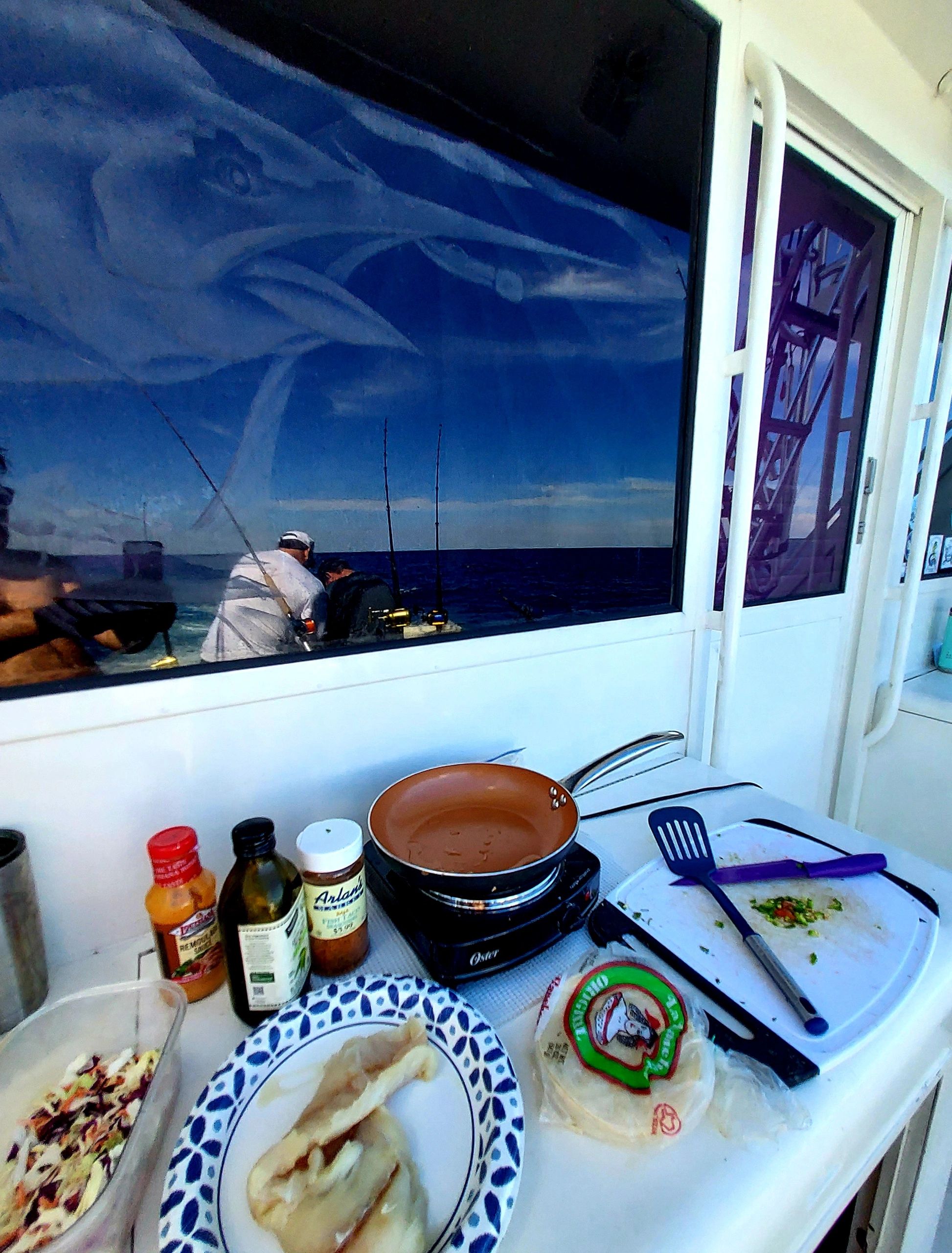 Fresh fish for lunch