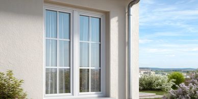 Bedroom uPVC casement windows with Georgian bars, ventilation Hyderabad near me