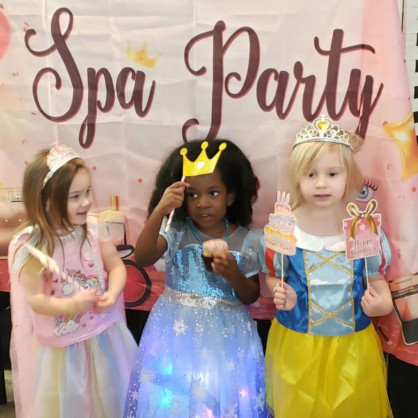 Spa Party for 3-5 year olds virginia beach