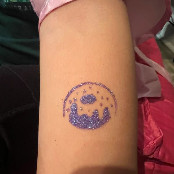 Spa Parties with glitter Tattoos