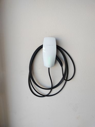 Tesla wall connector installed and working.  Phoenix AZ