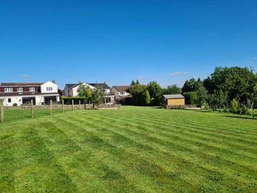 Grass cutting finished