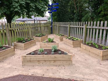 Raised beds