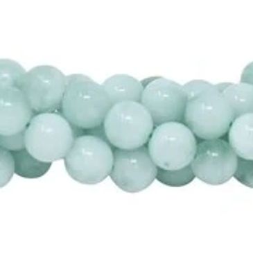 Angelite, Green, Semi-Precious Stone, Gemstones, Crystal Healing, Custom Jewelry, Jewelry, Bracelet