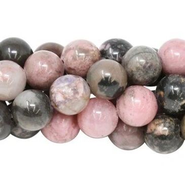 Rhodonite, Pink, Semi Precious Stone, Gemstone, Custom Jewelry, Jewelry, Bracelet