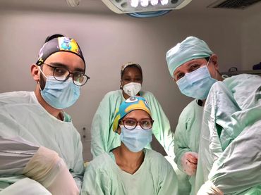 Equipo profesional que acompaña la atención ginecológica de la Doctora Victoria Cortés.