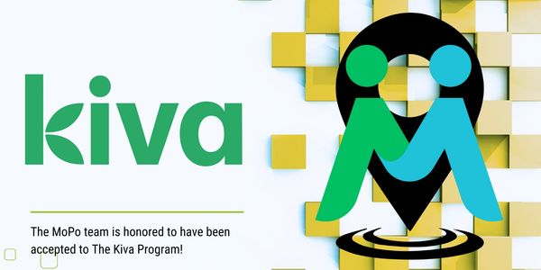 Kiva logo and MoPo logo