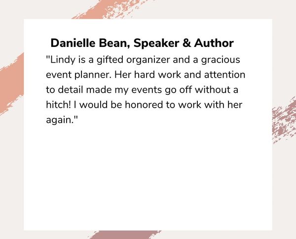 Danielle Bean, Speaker & Author praises Siena Catholic Services