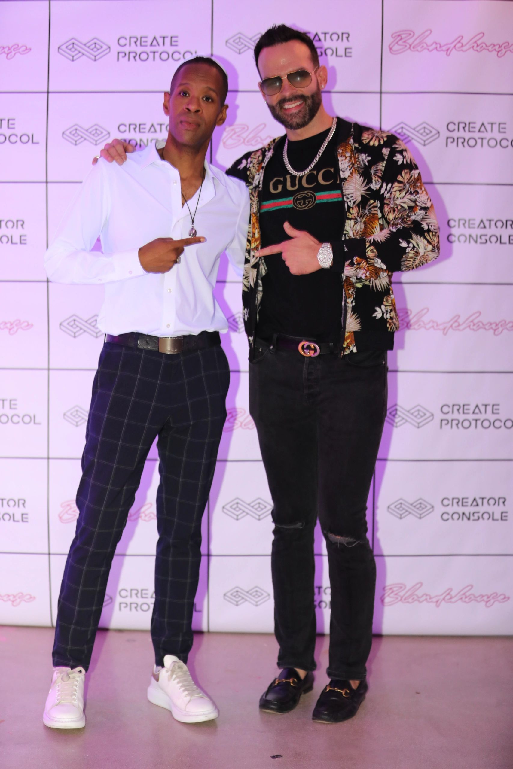 Melo Benveniste and Fitprenuere after the live performance