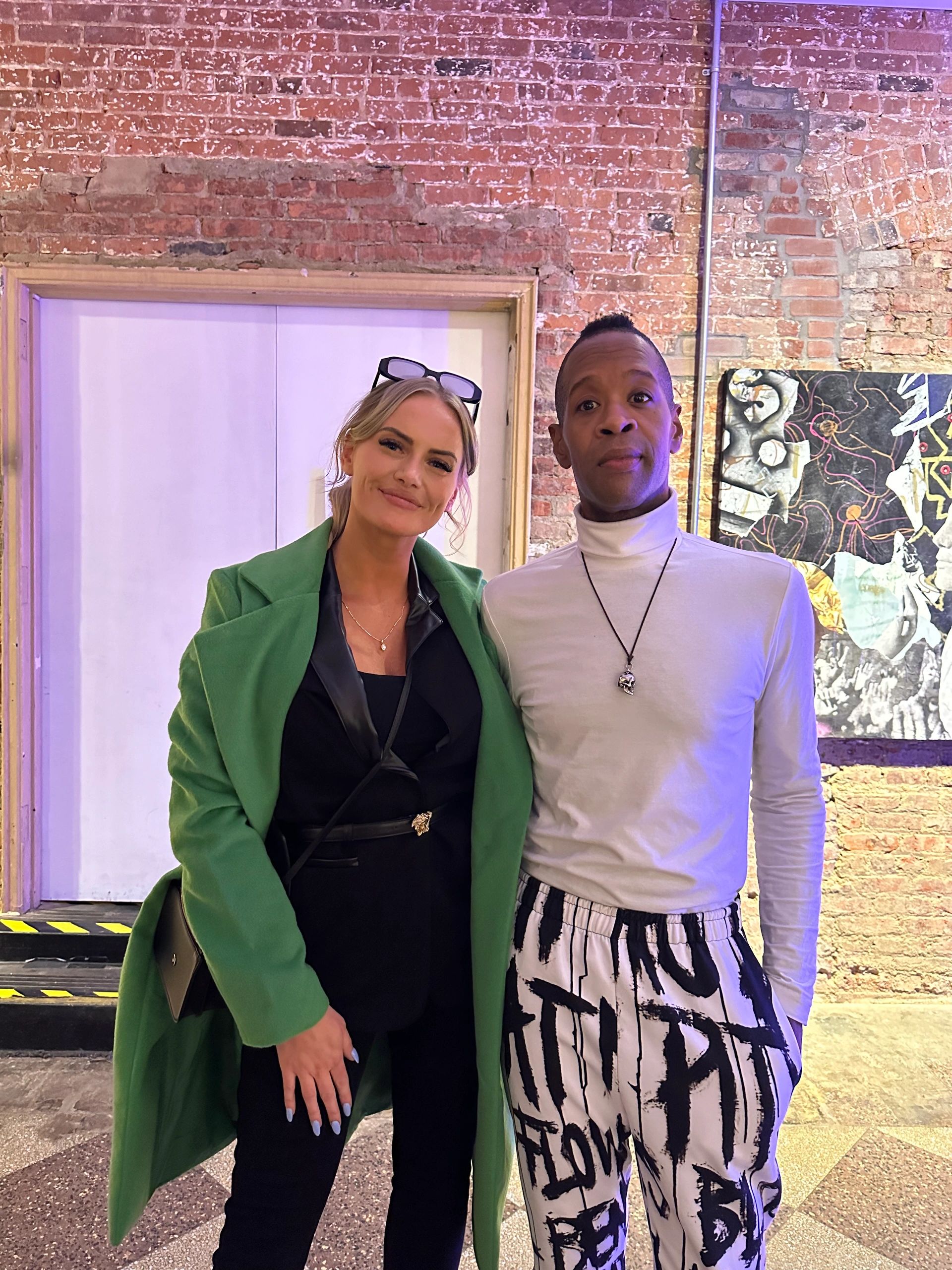 Melo Benveniste at The Innovative Art Experience presented by blondehouse lifestyle group