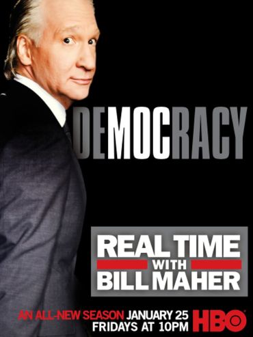 Real Time With Bill Maher New Season Campaign. Creative by Glenn Pere.