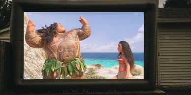 Large Movie Projector