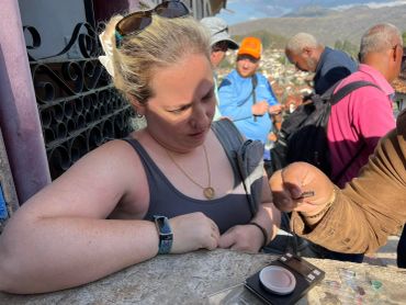 Young geologists learning about fossils, crystals, and Earth science at Utah Crystal Festival