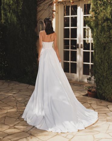 Moonlight bridal wedding dress back