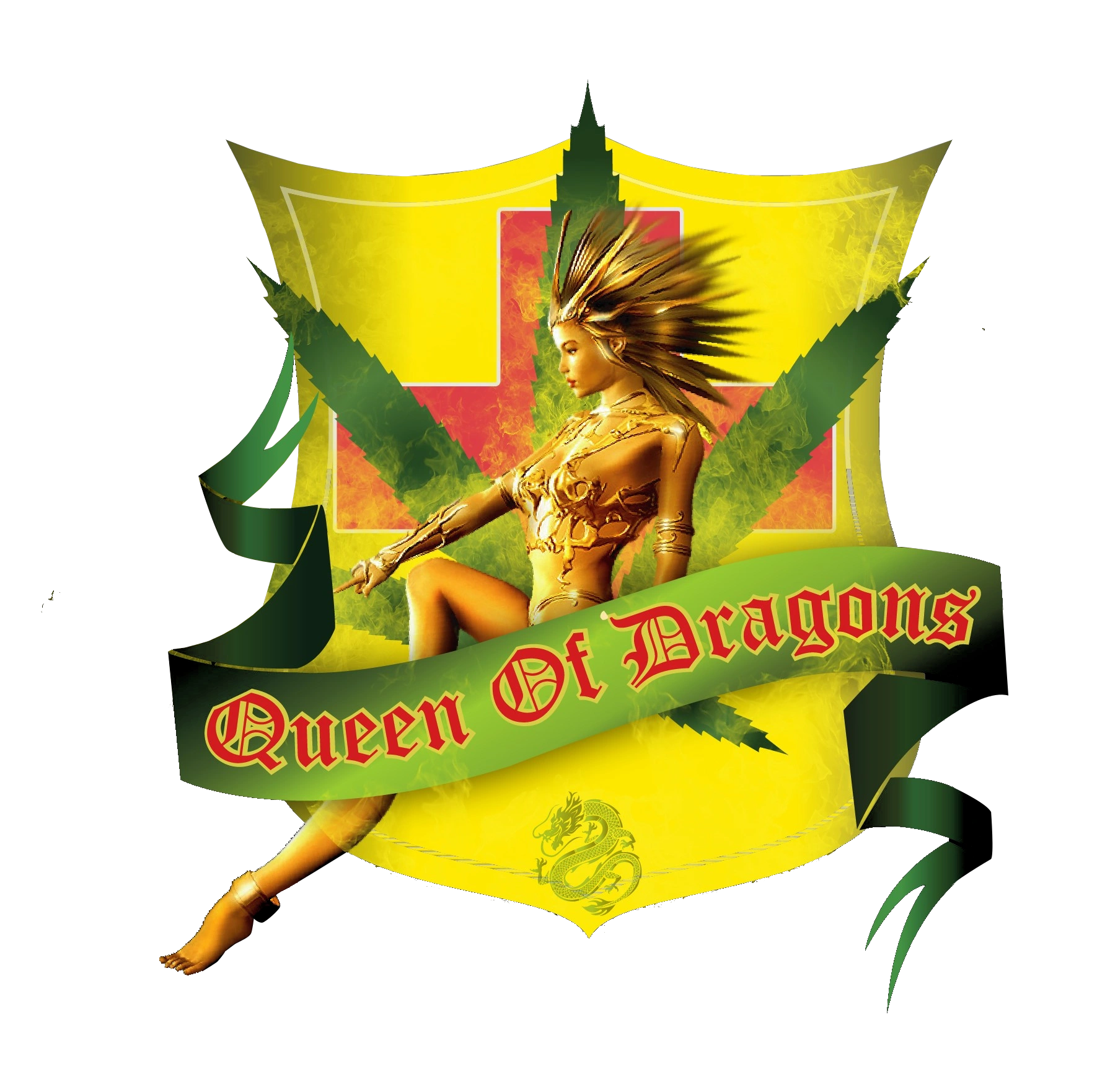 QOD Express, Queen of Dragons Express, Delivery Service, Retailer non-storefront, Delivery, Logo