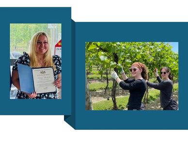 recipients of M&M vineyard Scholarship