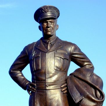 General Eisenhower Statue, Michael Curtis