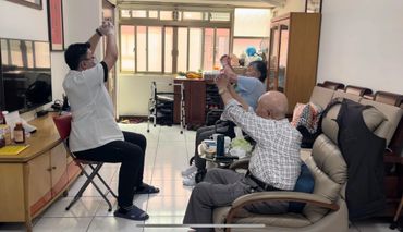 居家復能運動指導過程