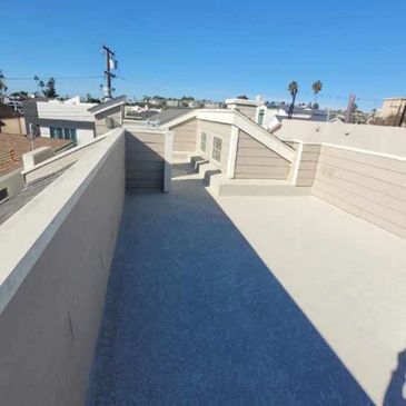 Rooftop Deck Waterproofing in Newport Beach, Ca