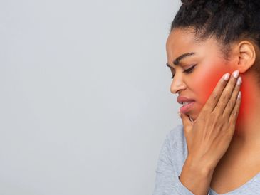 Pain from jaw