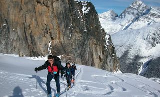 Ski touring int he Rocky Mountains and BC Interior Ranges