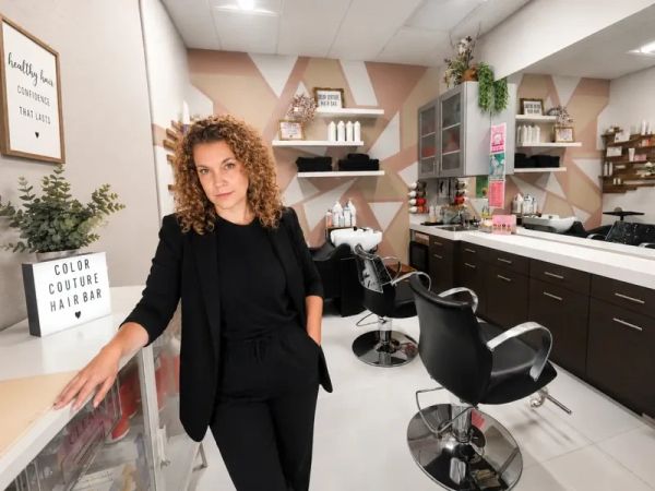 Photo of shanna at color couture hair bar in frisco texas
