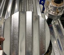 THC on corregated metal