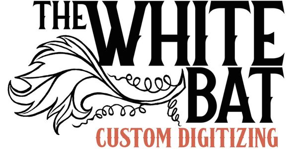 The White Bat Custom Embroidery Digitizing