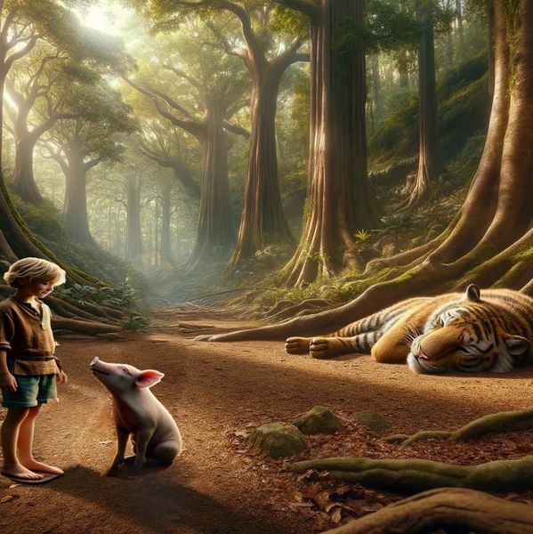 ▶️ Geo meets Zelda the Tiger