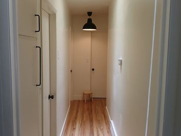 Addition of natural skylight through vaulted attic.