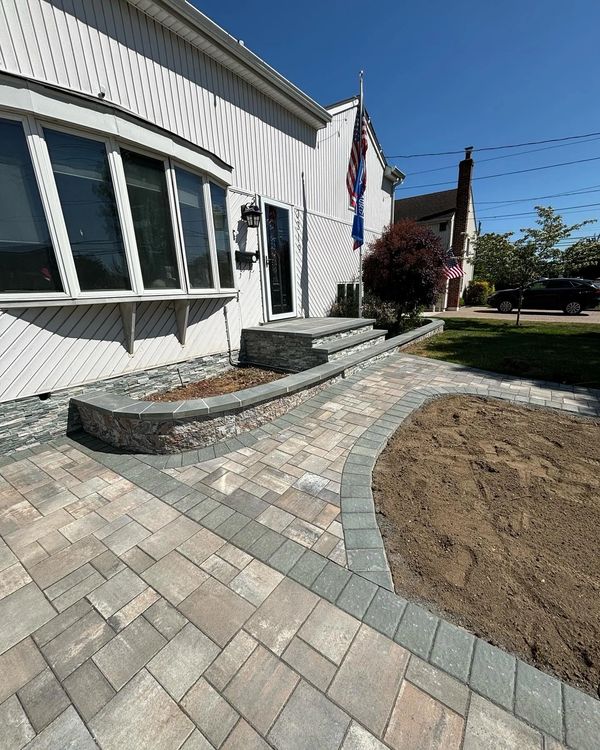 Paver Walkway/ Retaining Wall