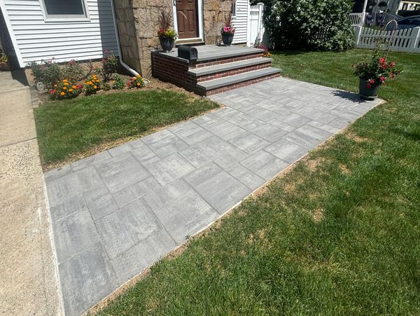 Paver Walkway and Stoop
