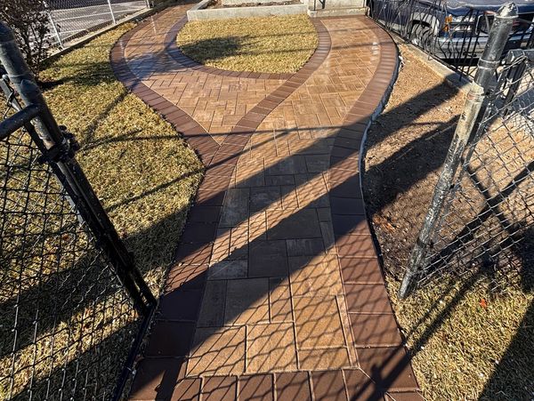 Paver Walkway
