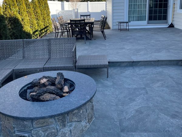 Porcelain Tile Patio