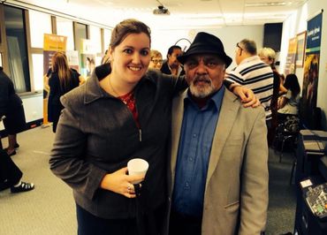 2014 Reconciliation Day at the Parramatta Family Law Courts - Uncle Greg Simms and Jayne Christian