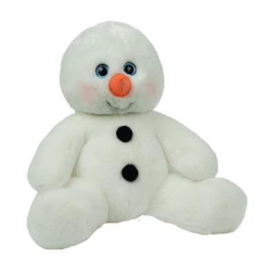 Snowman, part of our Plush for the Planet line