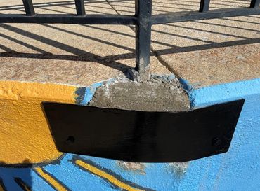 Concrete Repairs, Metal Post Repairs