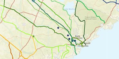 South carolina sc hurricane evacuation routes
