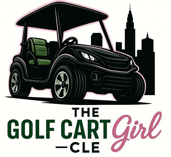 The Golf Cart Girl-CLE ride sharing and touring logo