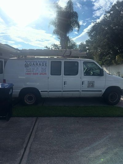 our expert installation crew, installing overhead storage in orlando fl