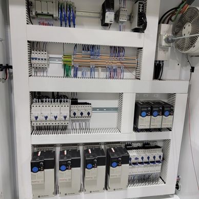 Electrical Panel showing components